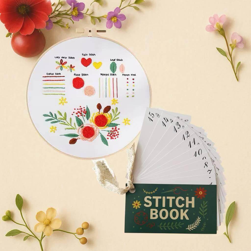 CraftHoop Stitch Book & Skill Builder Set