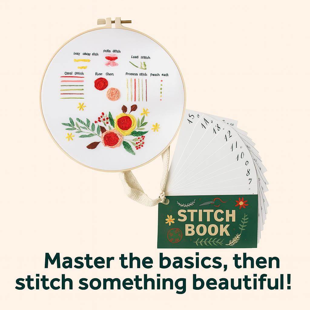 CraftHoop Stitch Book & Skill Builder Set