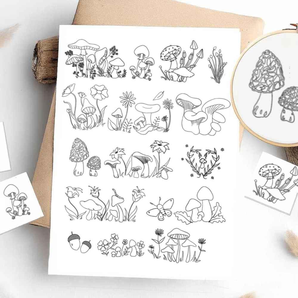 Stick & Stitch Patterns – Water-Soluble Transfers