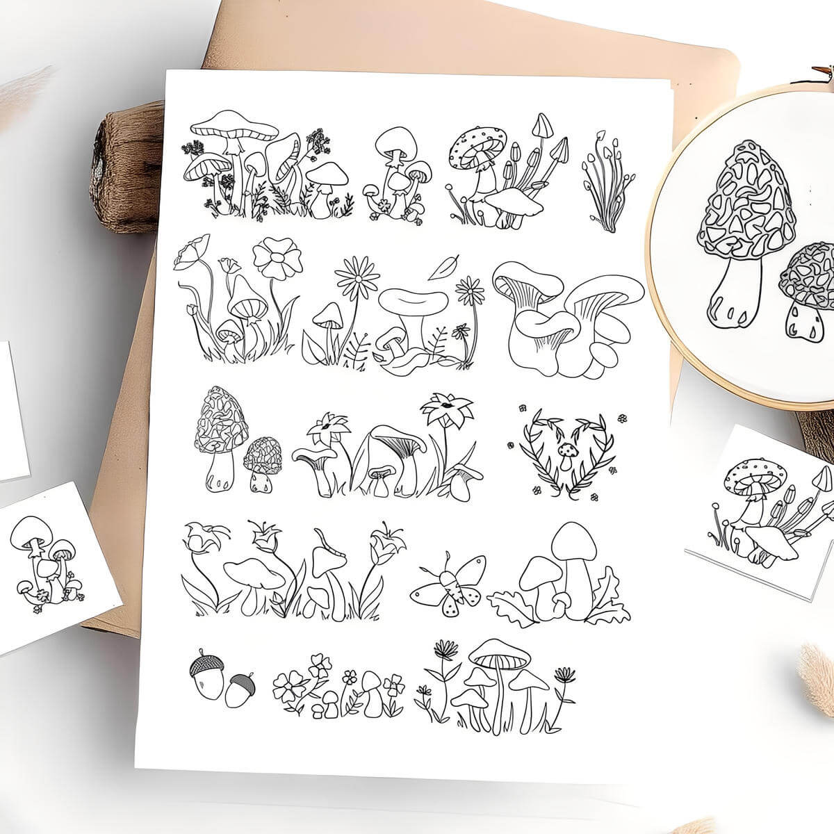 Stick & Stitch Patterns – Water-Soluble Transfers