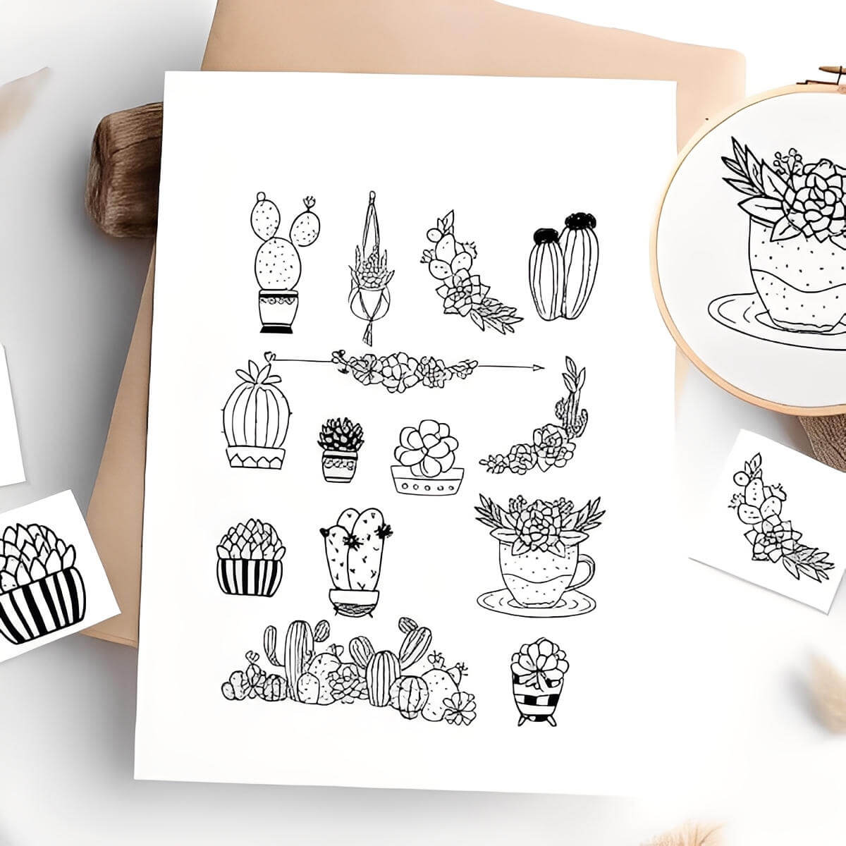 Stick & Stitch Patterns – Water-Soluble Transfers