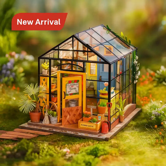3D Miniature Greenhouse DIY Kit