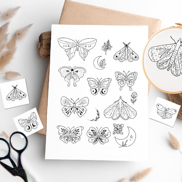 Stick & Stitch Patterns – Water-Soluble Transfers