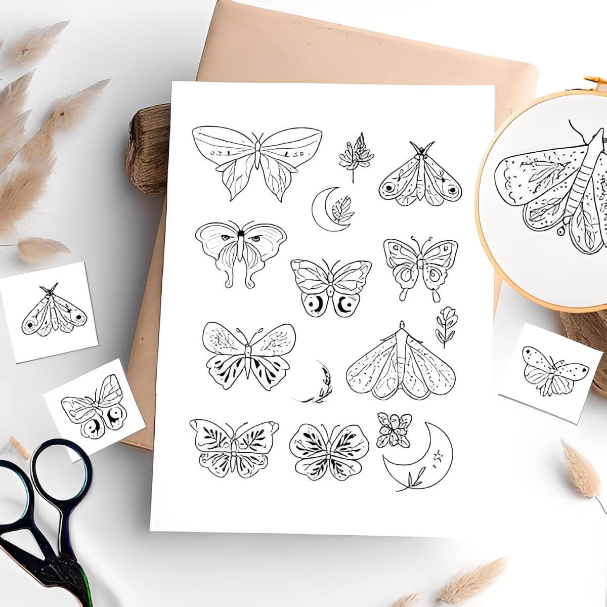 Stick & Stitch Patterns – Water-Soluble Transfers