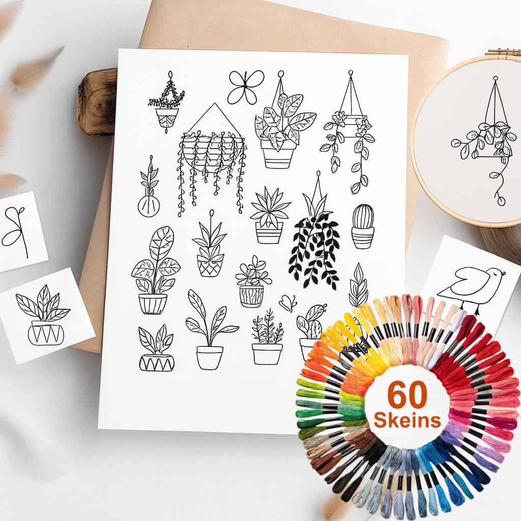 Stick & Stitch Patterns – Water-Soluble Transfers