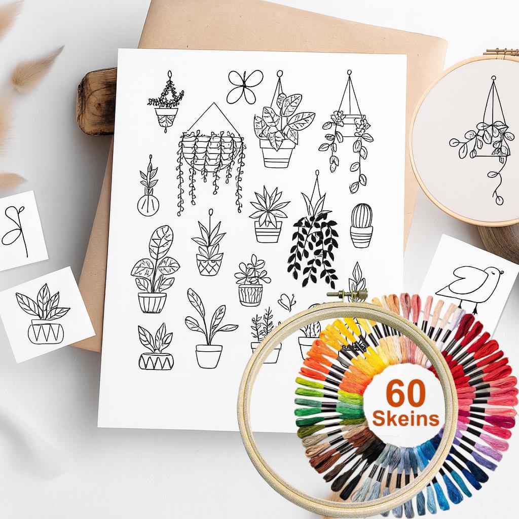 Stick & Stitch Patterns – Water-Soluble Transfers