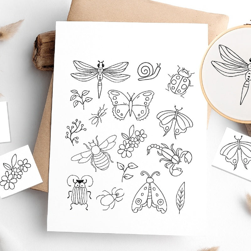 Stick & Stitch Patterns – Water-Soluble Transfers