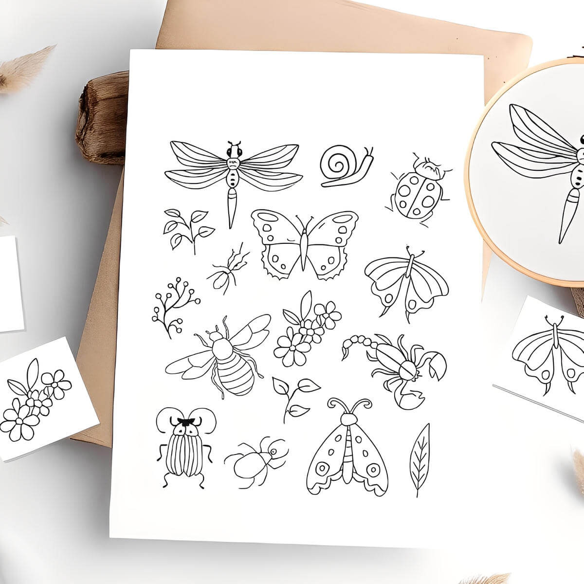 Stick & Stitch Patterns – Water-Soluble Transfers