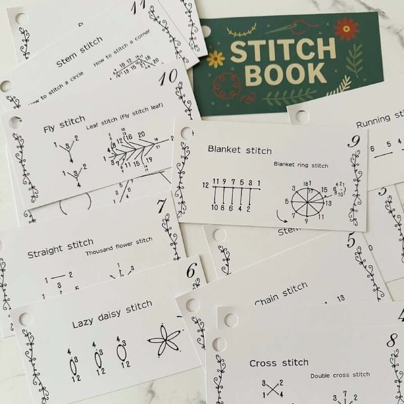 CraftHoop Stitch Book & Skill Builder Set
