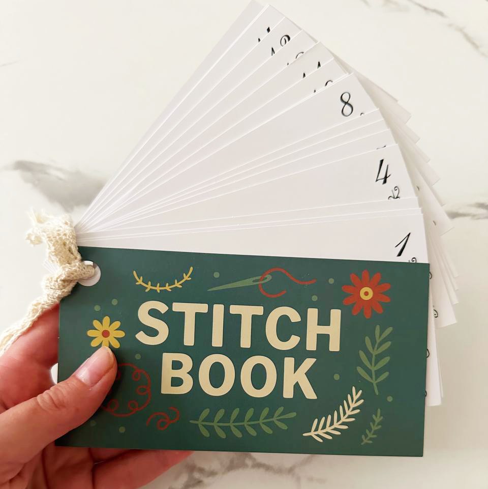 CraftHoop Japanese-Inspired Stitch Book & Learning Practice Set