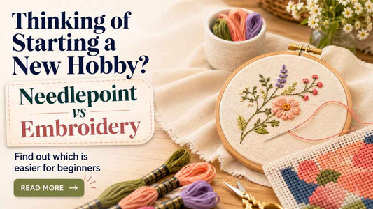 Needlepoint vs Embroidery: Which One Is Easier for Beginners?
