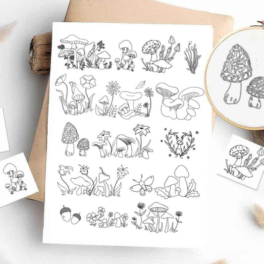 Stick & Stitch Patterns – Water-Soluble Transfers