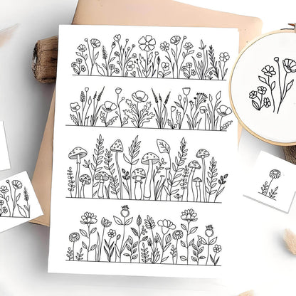 Stick & Stitch Patterns – Water-Soluble Transfers