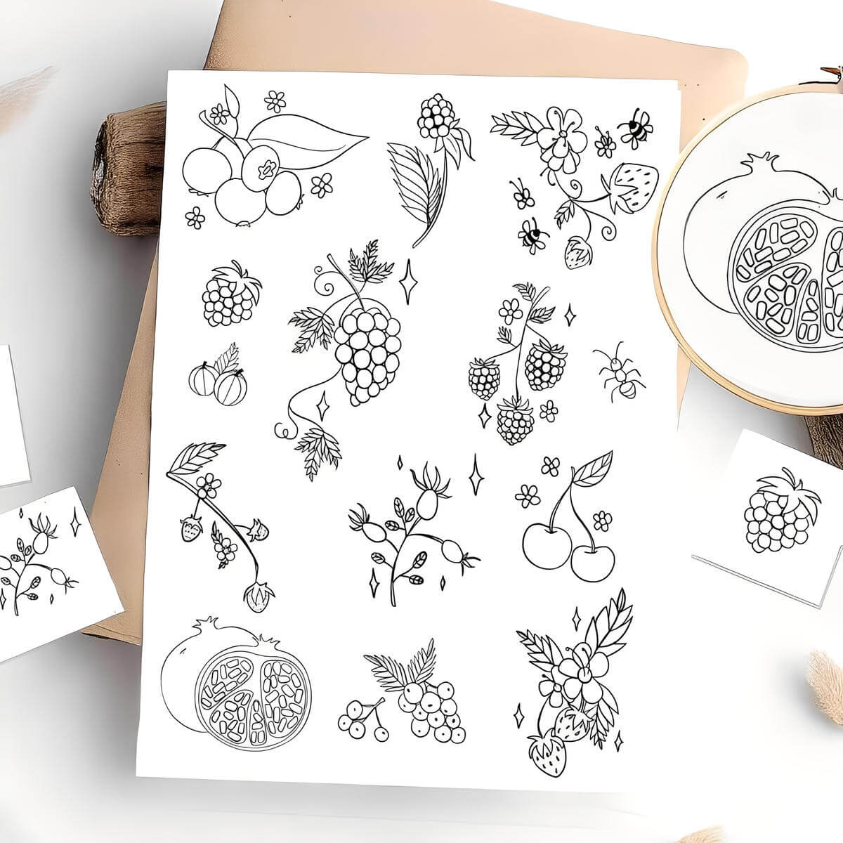 Stick & Stitch Patterns – Water-Soluble Transfers