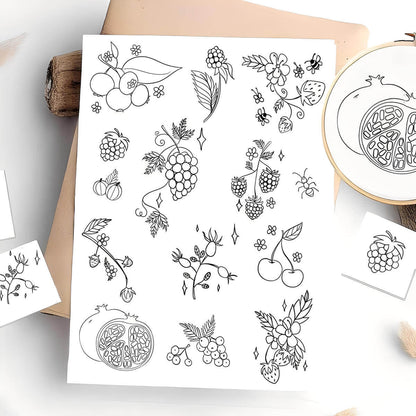 Stick & Stitch Patterns – Water-Soluble Transfers