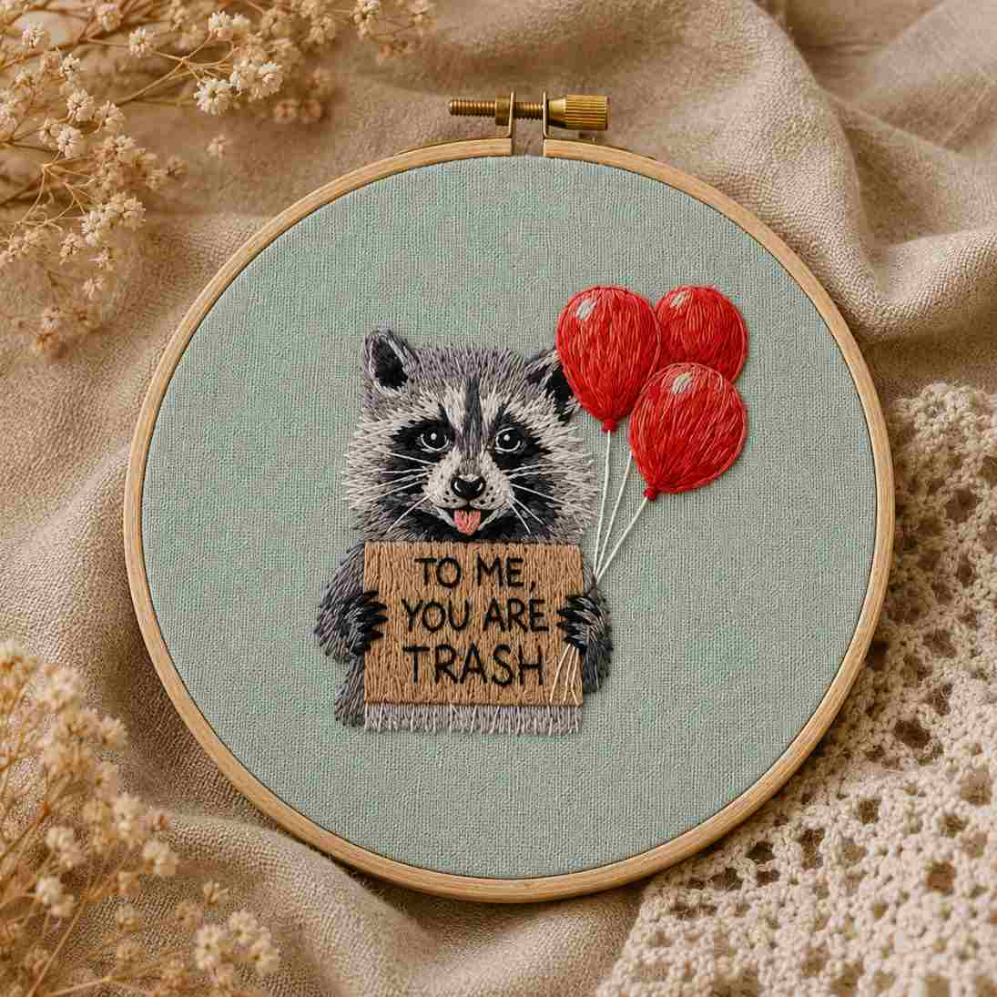CraftHoop Woodland Friends 3-Piece Embroidery Kit