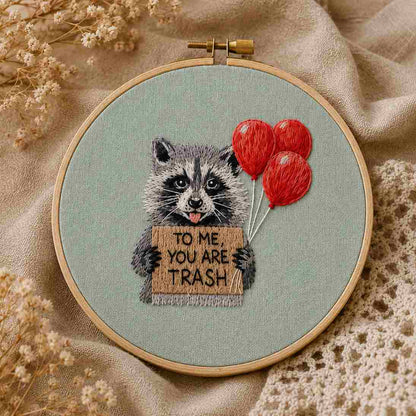 CraftHoop Woodland Friends 3-Piece Embroidery Kit