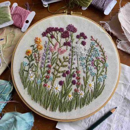 CraftHoop 3D Blossom Embroidery Kit