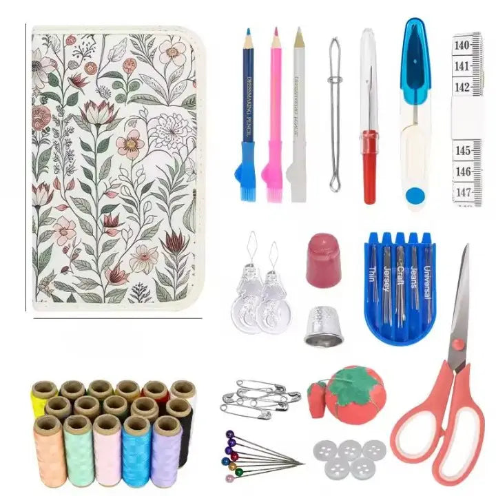 CraftHoop All-in-One Garden Blossom Sewing Set