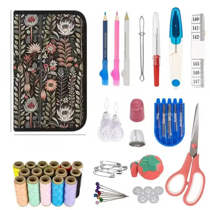 CraftHoop All-in-One Garden Blossom Sewing Set