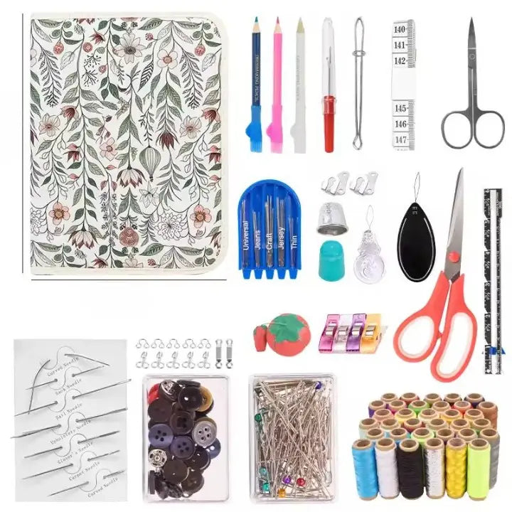 CraftHoop All-in-One Garden Blossom Sewing Set