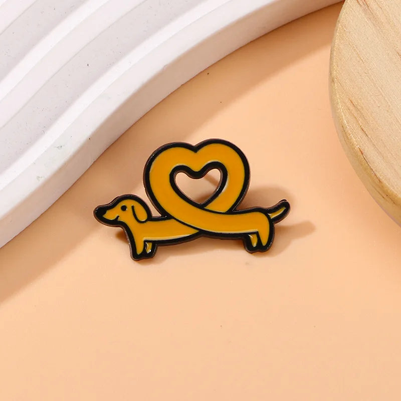 CraftHoop Puppy Love Pin