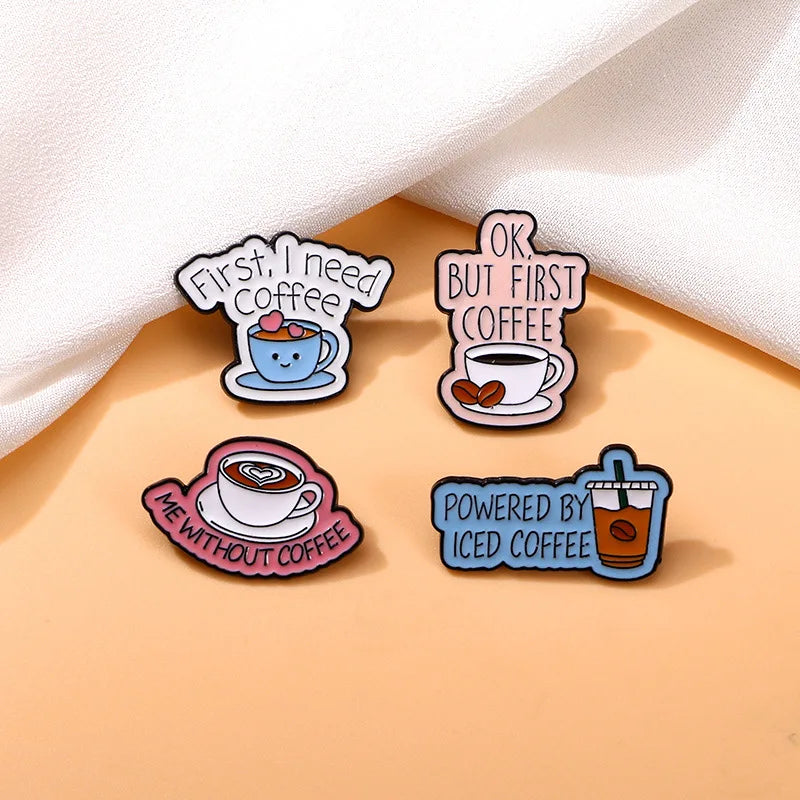 CraftHoop Caffeine Lovers Pins