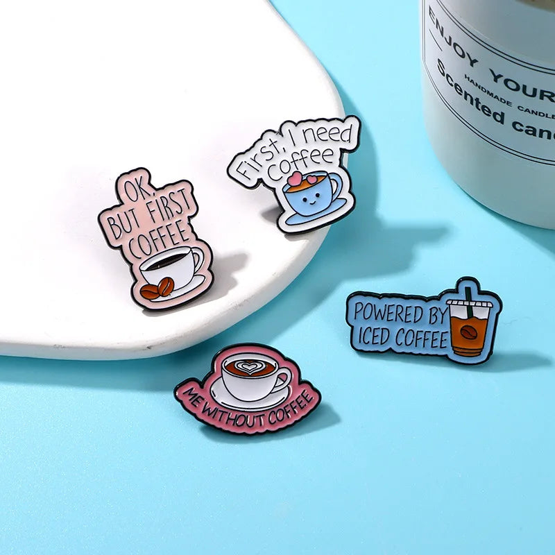 CraftHoop Caffeine Lovers Pins