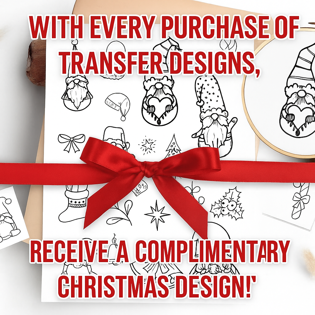 Stick & Stitch Patterns – Water-Soluble Transfers