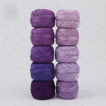 CraftHoop Egyptian Cotton Crochet & Embroidery Thread – 10 Pack