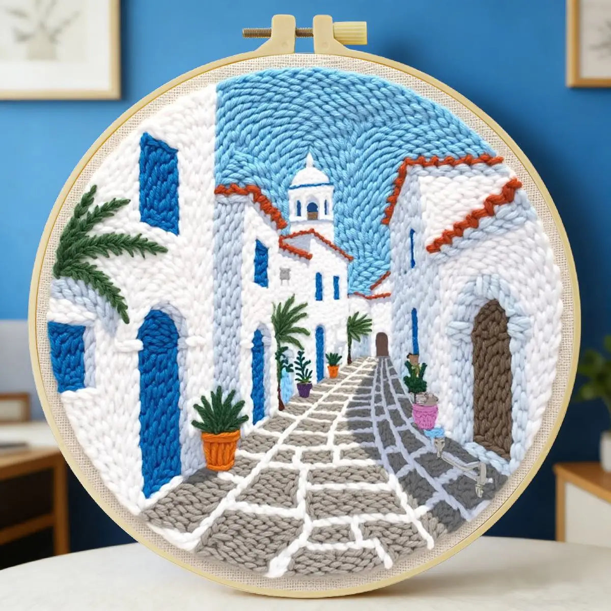 CraftHoop European Getaway Punch Needle Kit