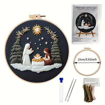 CraftHoop Blessings Embroidery Kit