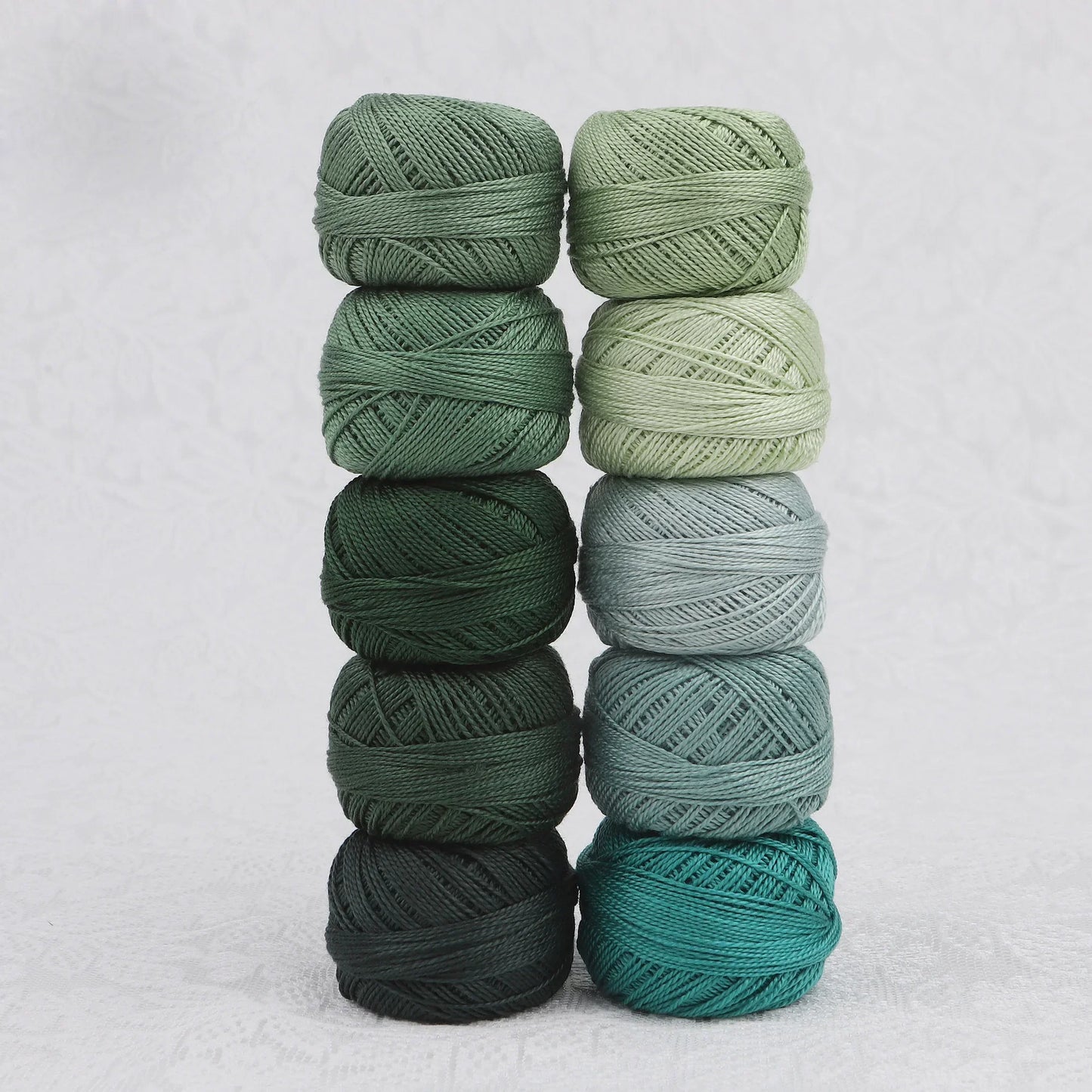 CraftHoop Egyptian Cotton Crochet & Embroidery Thread – 10 Pack