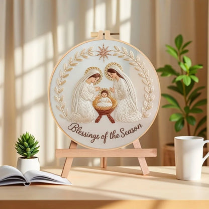 CraftHoop Blessings Embroidery Kit