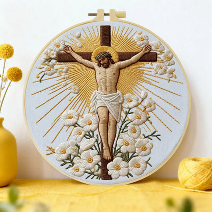 CraftHoop Sacred Nativity Embroidery Kits