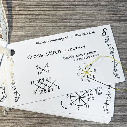 CraftHoop Japanese-Inspired Stitch Book & Learning Practice Set
