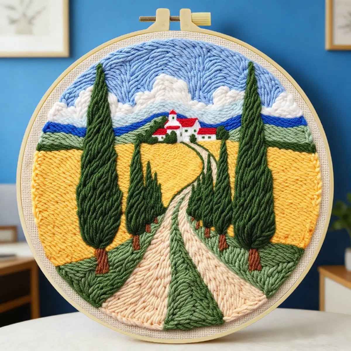 CraftHoop European Getaway Punch Needle Kit