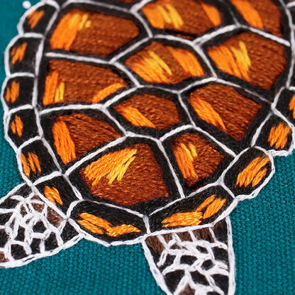 CraftHoop Marine Life Embroidery Kit