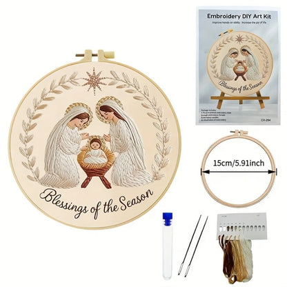 CraftHoop Blessings Embroidery Kit