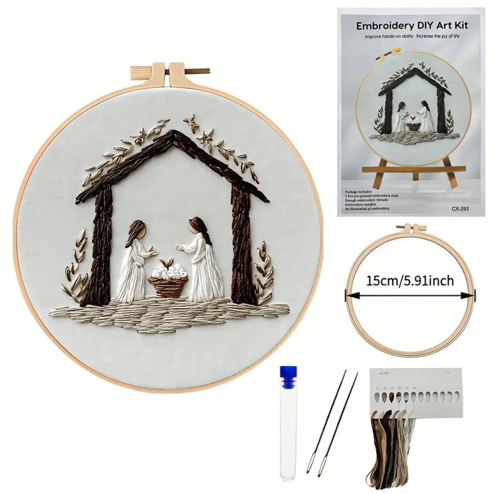 CraftHoop Blessings Embroidery Kit