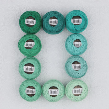 CraftHoop Egyptian Cotton Crochet & Embroidery Thread – 10 Pack