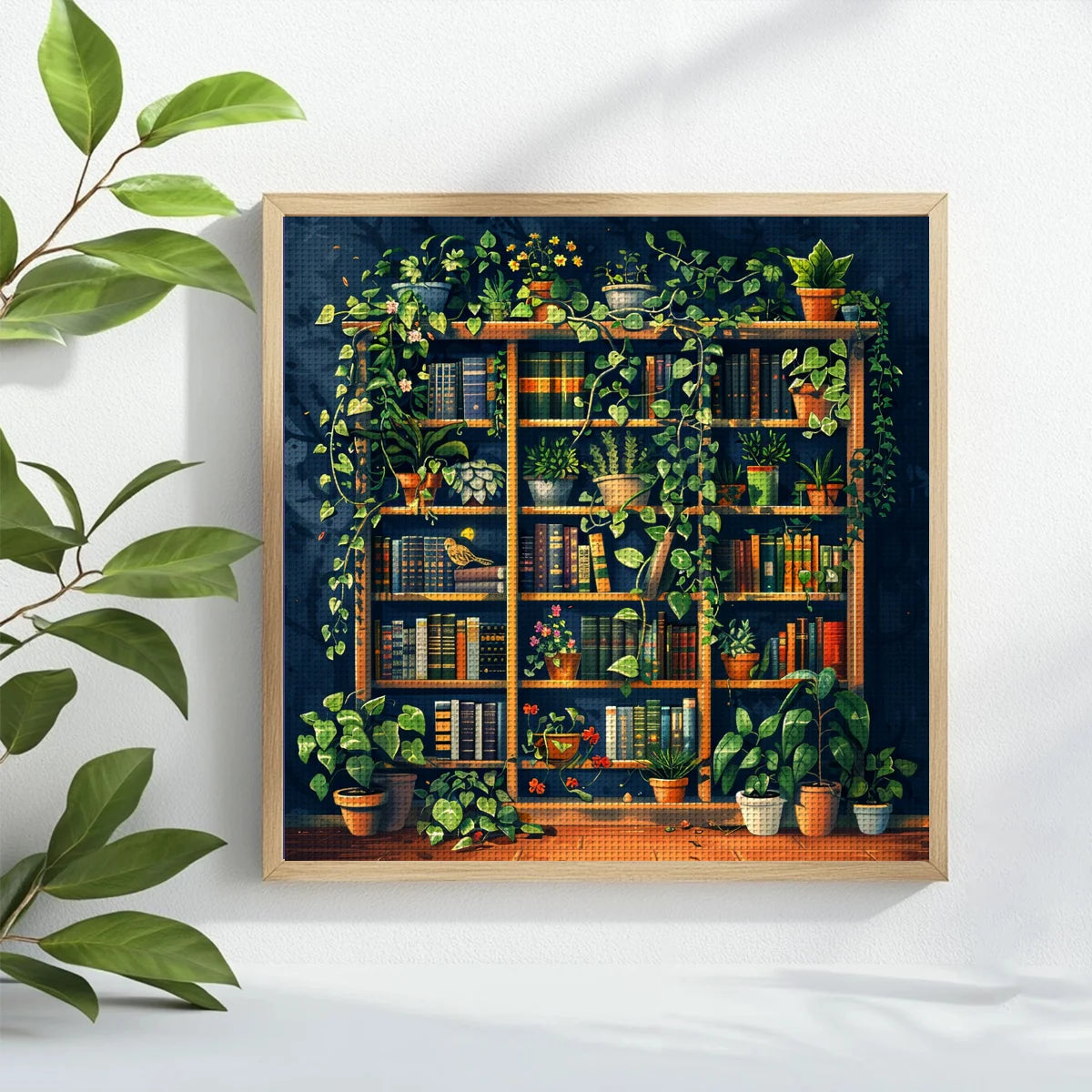CraftHoop Wildflower Books Cross Stitch Kit