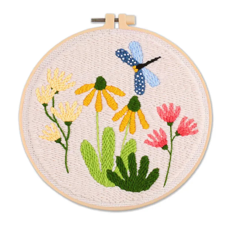CraftHoop Songbird & Blossoms Punch Needle Kit