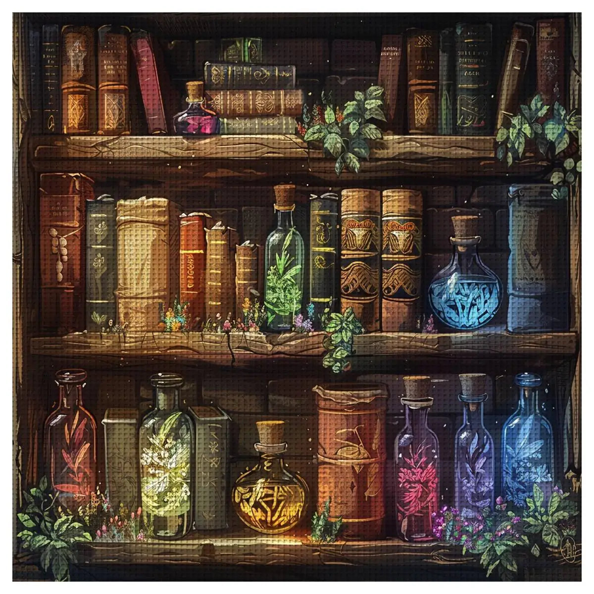 CraftHoop Wildflower Books Cross Stitch Kit