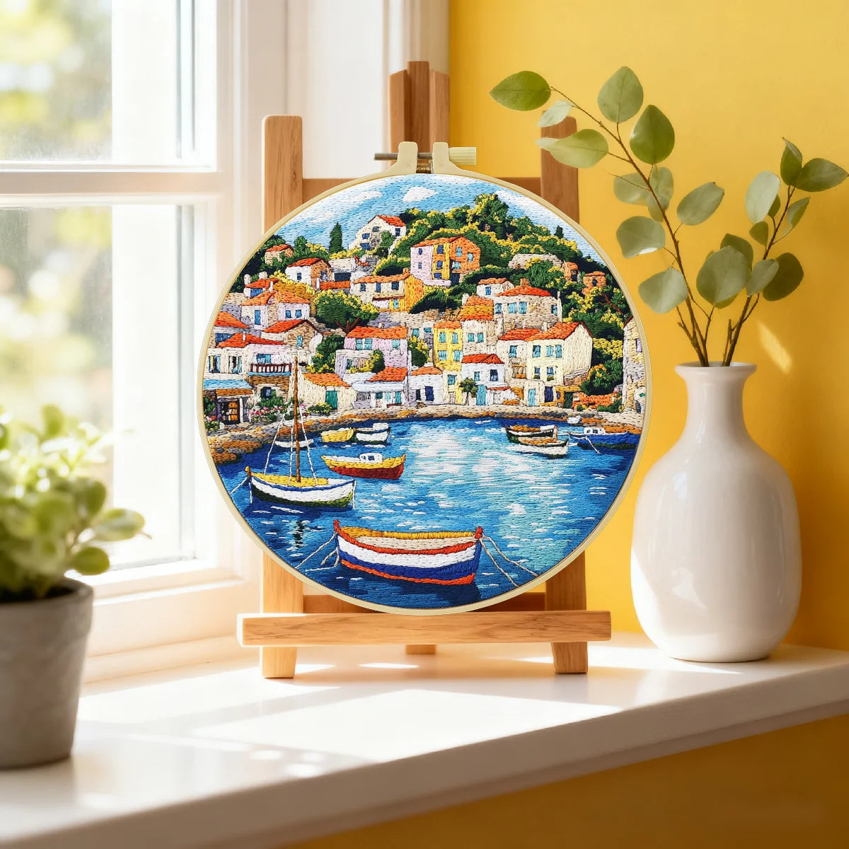 CraftHoop Italian Riviera Embroidery Kits