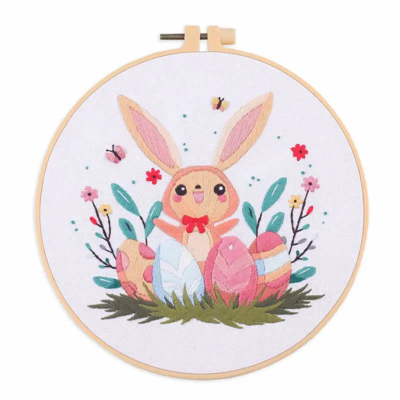 CraftHoop Easter Joy Embroidery Kit