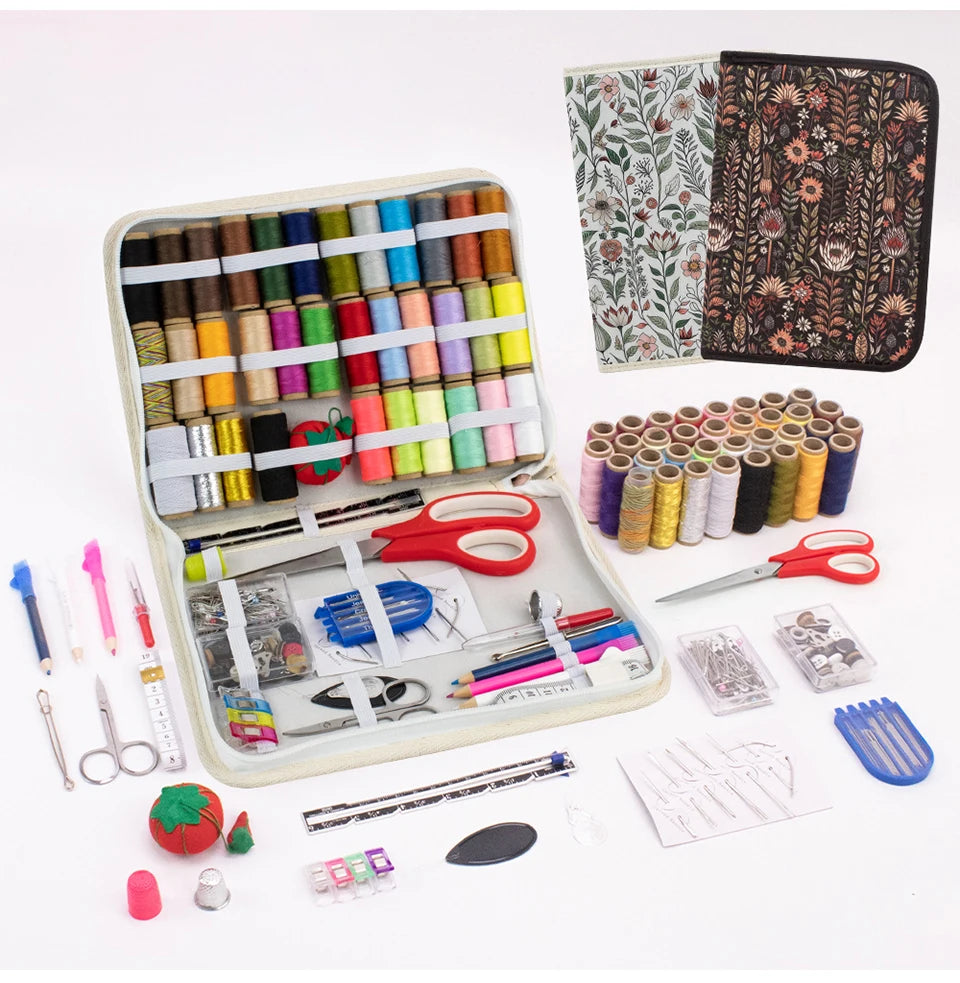 CraftHoop All-in-One Garden Blossom Sewing Set