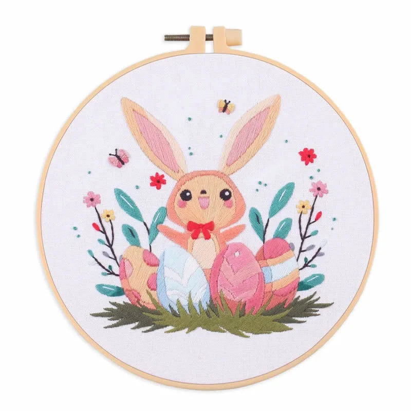 CraftHoop Easter Joy Embroidery Kit