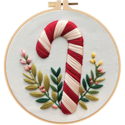 CraftHoop 3-Set Winter Joy Embroidery Kit