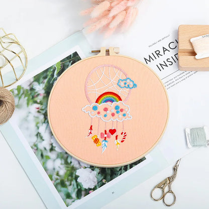 CraftHoop Boho Dreamcatcher Embroidery Kit
